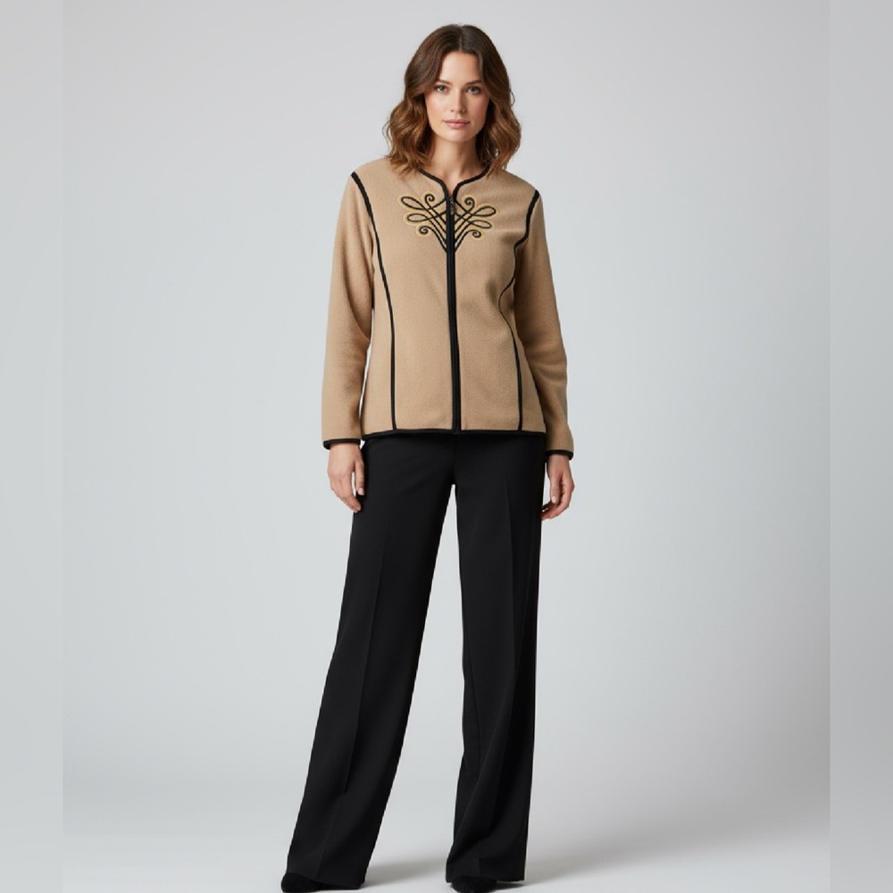 BOB MACKIE Wearable Art Fleece Jacket